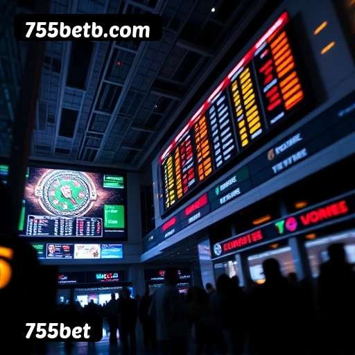 Resumo do fluxo de instalação do app 755bet — ilustração editorial