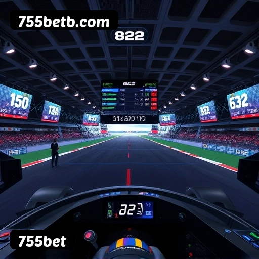 Números do app 755bet em material de marketing — ilustração, não auditoria
